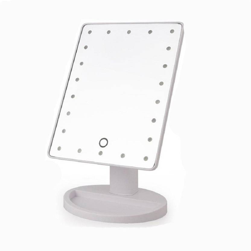 Rianz 22 Led Touch Screen Makeup Mirror Professional Beauty Vanity Cosmetic Lights 180 Rotating Lighted