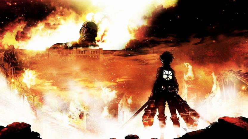 Pl Anime Boys Eren Jaeger Shingeki No Kyojin Titans Wall