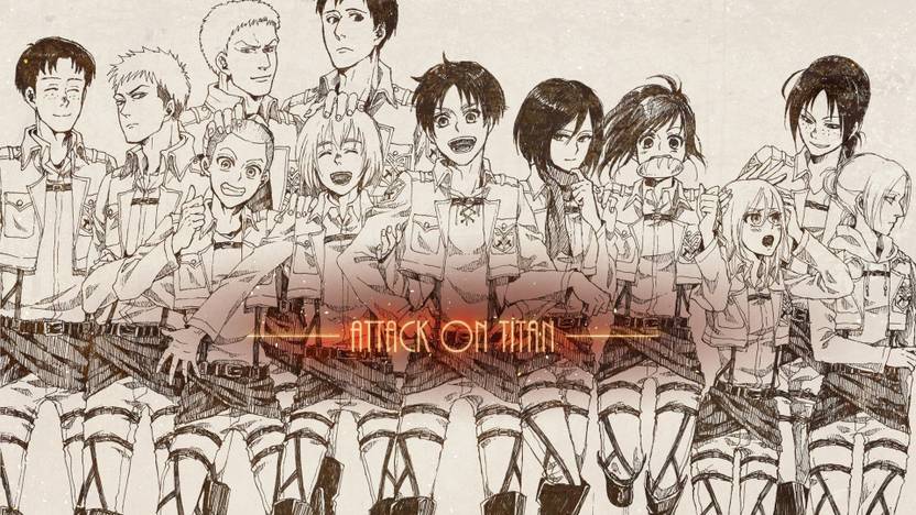 Pl Anime Shingeki No Kyojin Eren Jeager Mikasa Ackerman