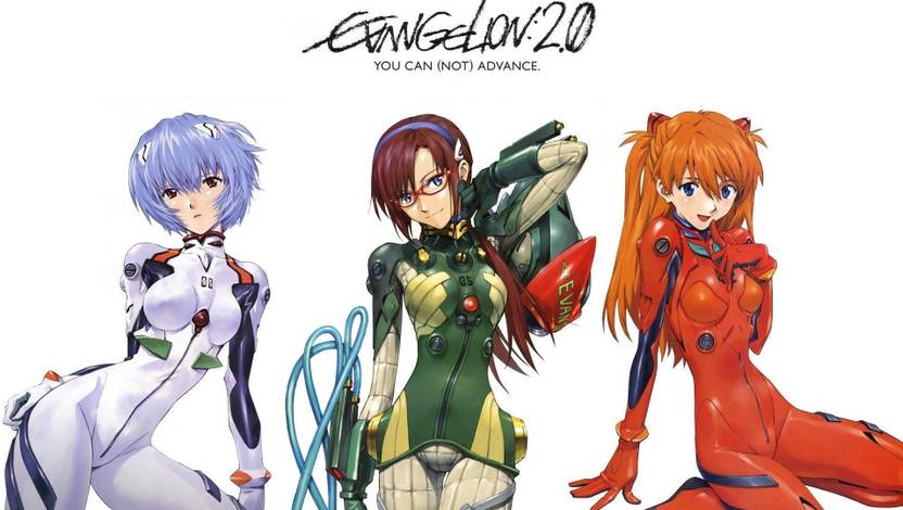 Pl Anime Neon Genesis Evangelion Ayanami Rei Asuka Langley