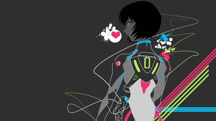 Pl Anime Neon Genesis Evangelion Ayanami Rei Wall Poster 19