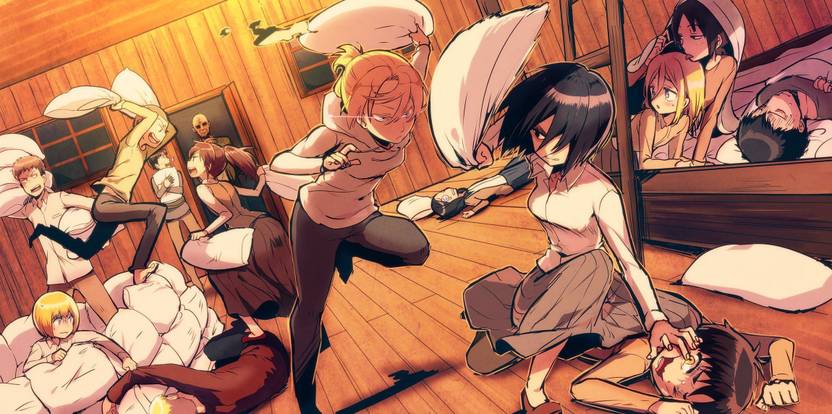 Pl Anime Anime Shingeki No Kyojin Eren Jeager Mikasa