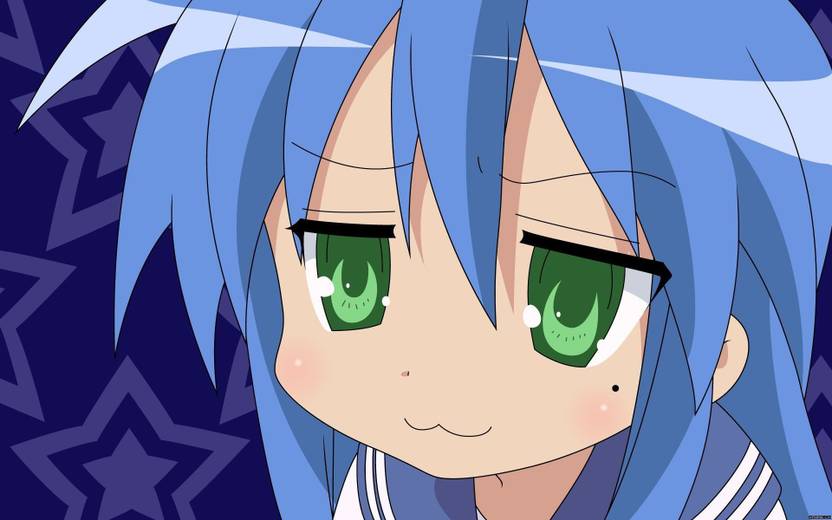 Pl Anime Izumi Konata Lucky Star Wall Poster 19 13 Inches