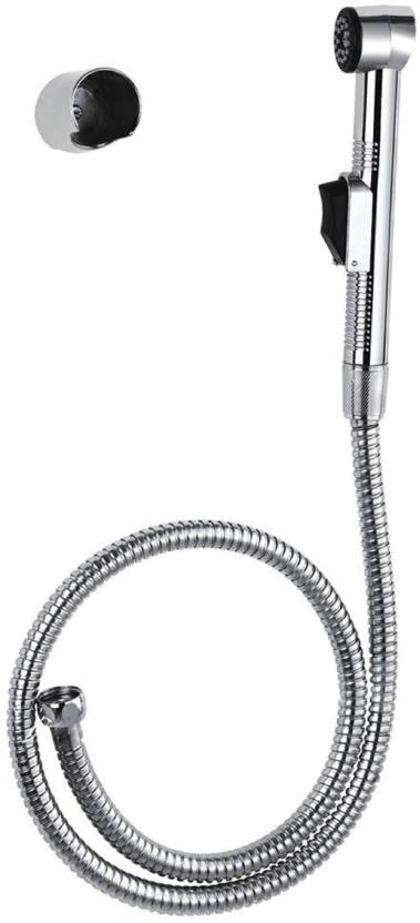 Cera Cg105b Push Type Health Faucet Abs With Wall Hook And 1 Meter
