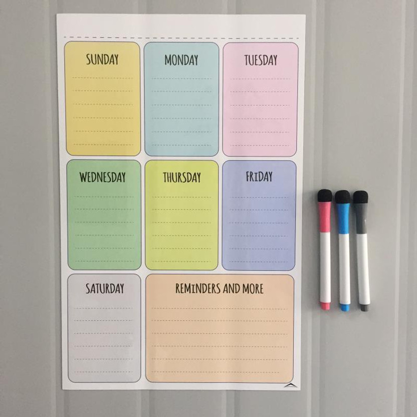 Message Boards Holders Magnetic Sticky Notes Board Decorative