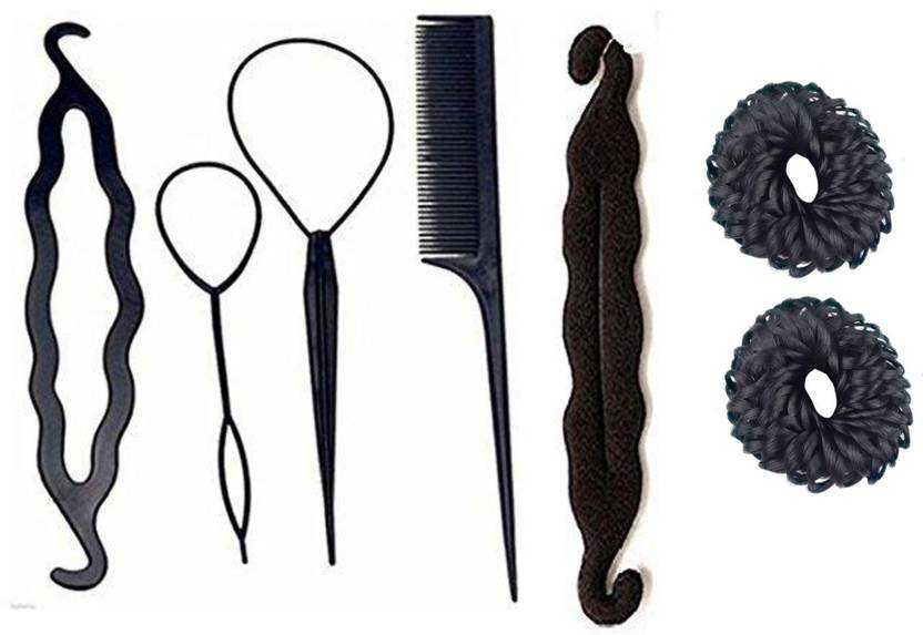 Kashqueen Unique Hair Tool Kit Set Of 7 Braid Extension