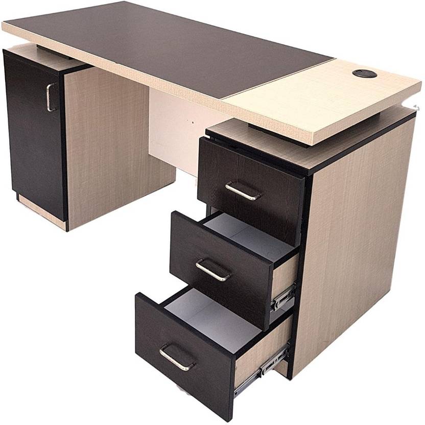 Status Topaz Premium Study Computer Table With 3 Drawers And 1