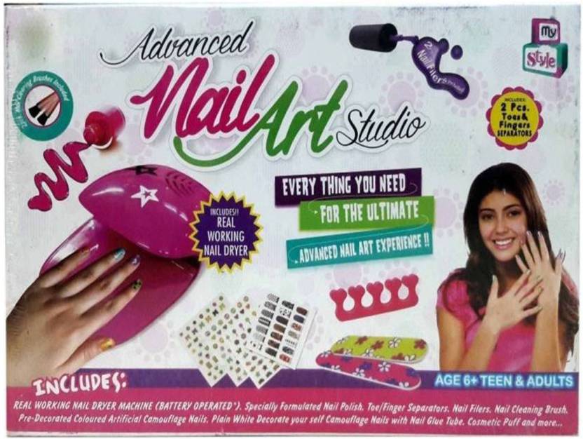 Shy Products Advance Nail Art Studio For Kids Shy Products Advance Nail Art Studio For Kids