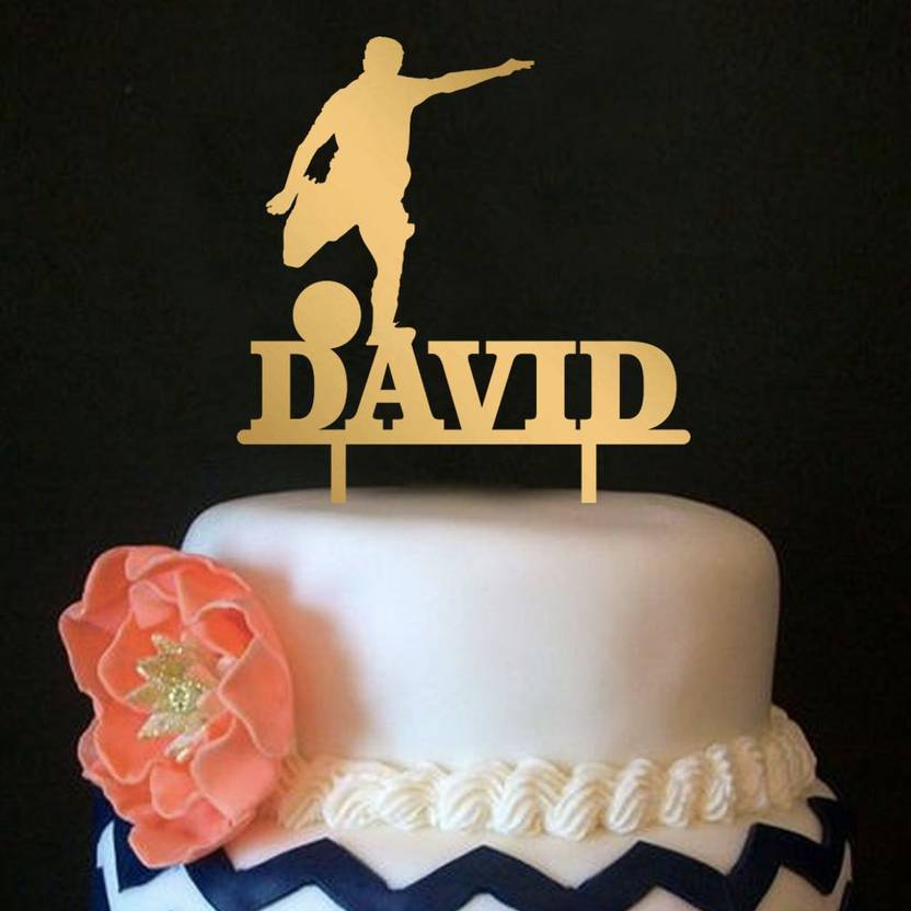 Engrave Free Kick Football Cake Topper Price In India Buy
