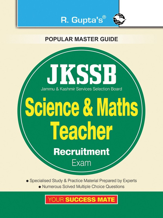 JKSSB Science & Maths Teacher Recruitment Exam Guide