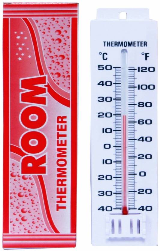 Balrama 9inch Long Big Size Wall Hung Room Thermometer Indoor