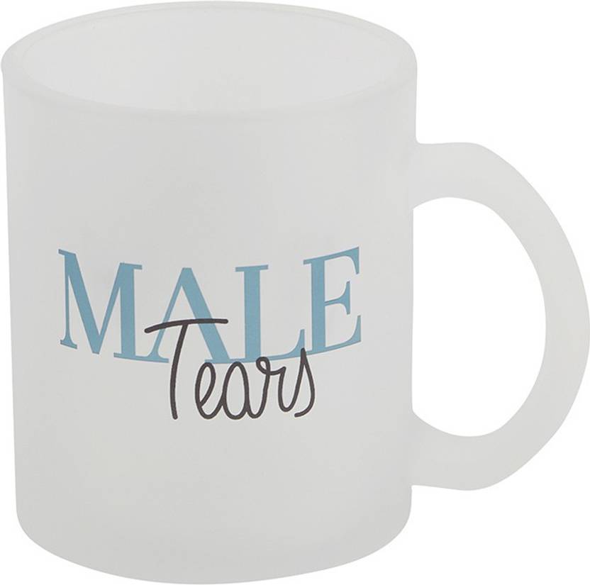 O Womania Male Tears White Color with 11 oz. (325ml) capacity Ceramic Coffee Mug Price in India