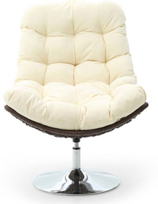 Urban Ladder Calabah Swivel Lounge Chair Colour Cream Metal Urban Ladder Calabah Swivel Lounge Chair Colour Cream Metal Outdoor