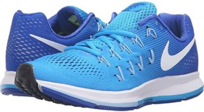 nike air zoom pegasus 33 blue running shoes