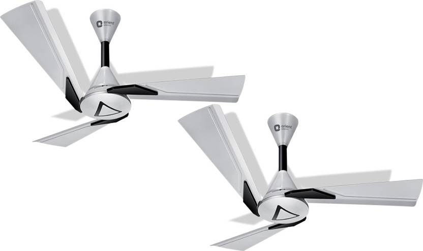 Orient Orina Pearl White Black 3 Blade Ceiling Fan