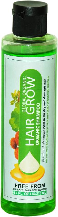Global Organic Hair Growth Organic Shampoo Anti Hair Loss Shampoo