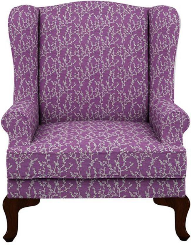 Arra Arra Hamilton Embroidered Wing Chair C 62 Fabric 1