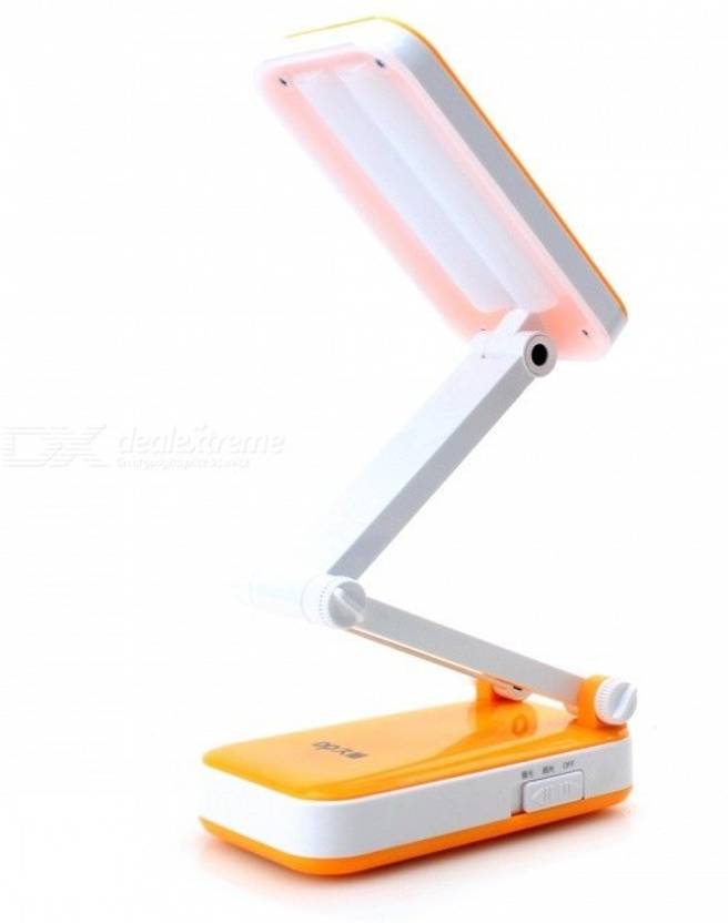 Generic Powerful Rechargeable Emergency 666 Led Table Lamp Student Reading Light Foldable Desk Torch Lights Multi Color