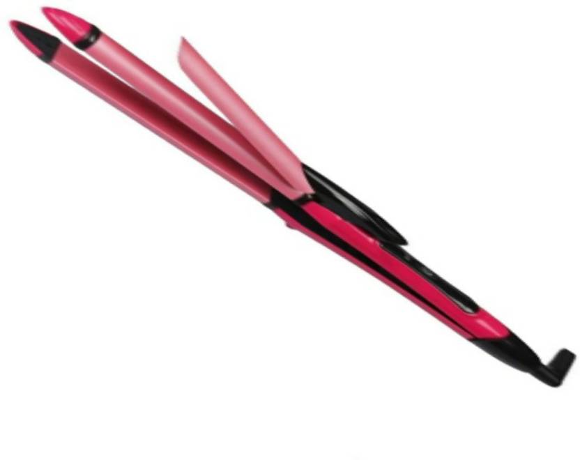 ecstasy Multipurpose hair styling machine 2009 vg Hair Straightener Pink