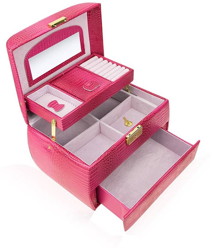 Zevora Designer Vanity Box Makeup Jewellery Multi Purpose