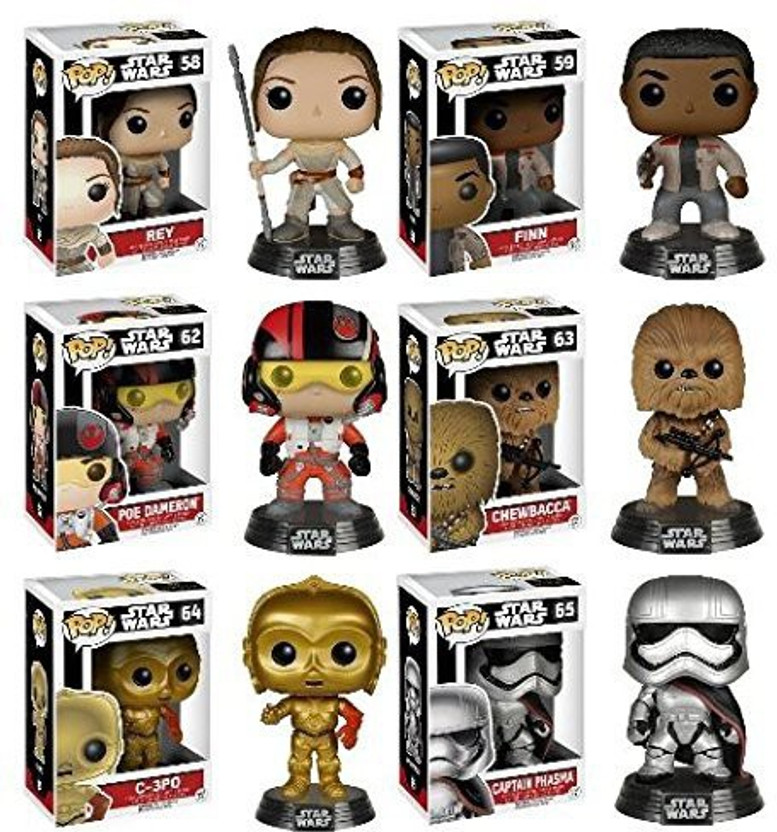 Vinyl Star Wars E7 Finn #59 with pop protector FUNKO Pop