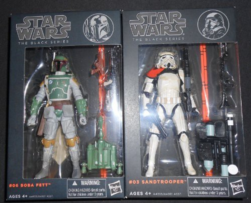 STAR WARS THE BLACK Sandtrooper #03 Hasbro