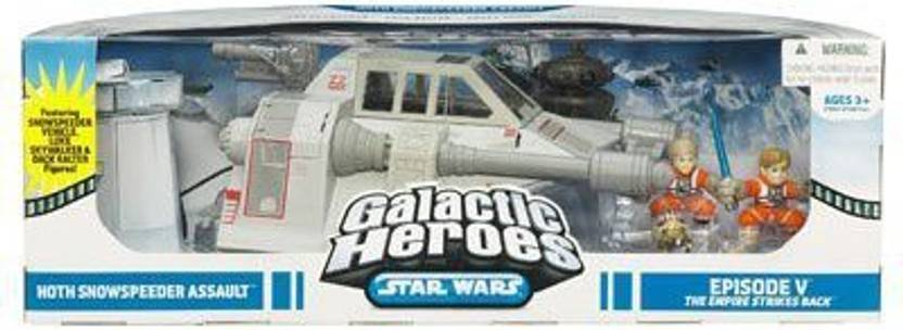 Star Wars Hoth Snowspeeder Assualt Galactic Heroes Cinema