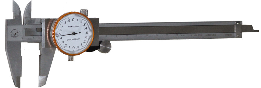 0-150mm Stainless Steel Metric Measurement Dial Caliper Vernier High-Precision