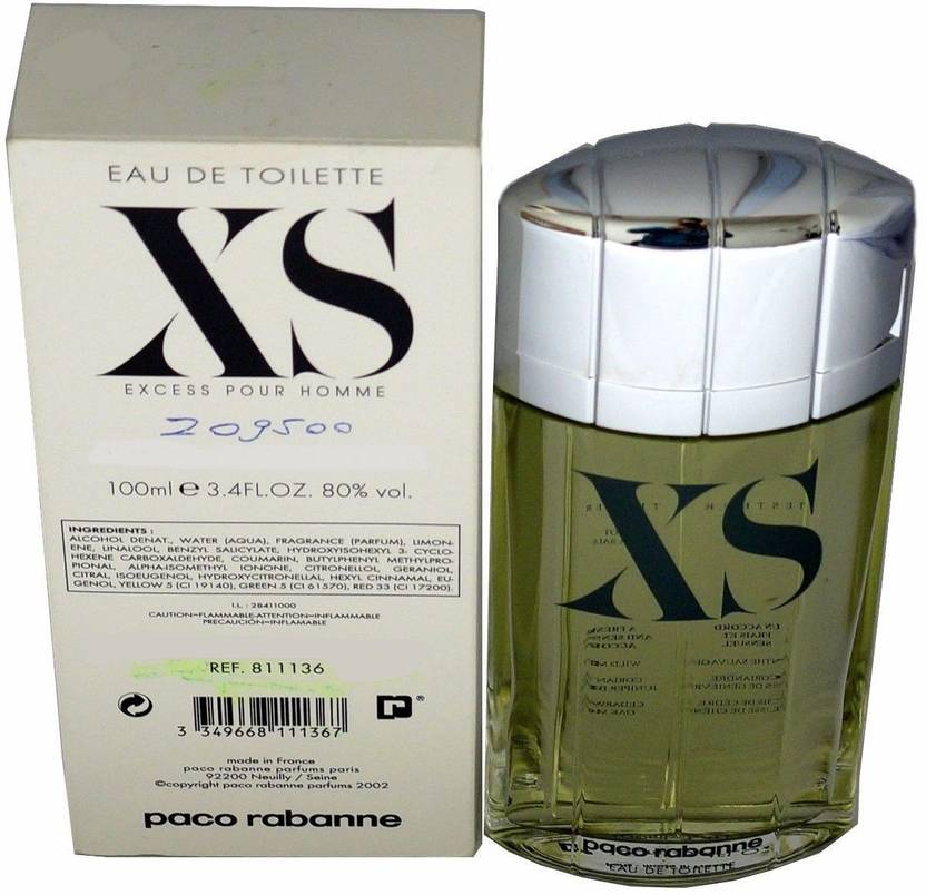 Buy Paco Rabanne Xs Excess Eau De Toilette 100 Ml Online In India