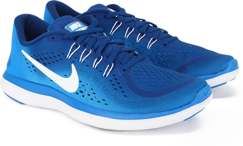Nike flex 2017 rn blue running shoes Outlet