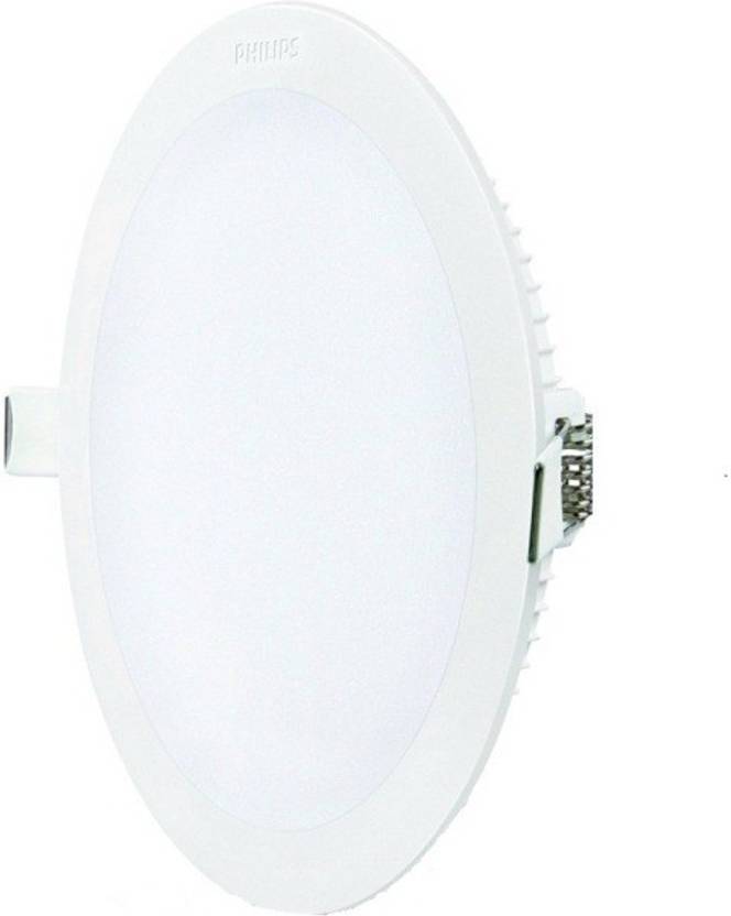 Philips 15w Round Natural White 4000k Led Ceiling Panel 01