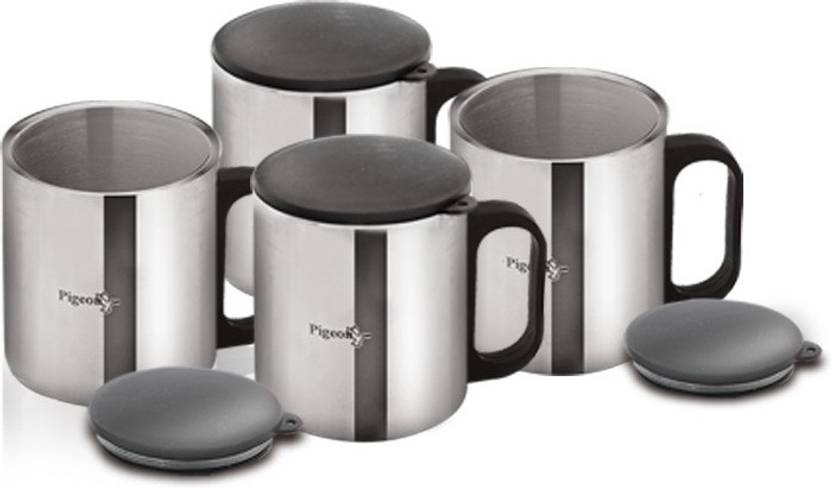 Pigeon Double Coffee Cup Set Of 2 Stainless Steel Mug Price In Pigeon Double Coffee Cup Set Of 2 Stainless Steel Mug