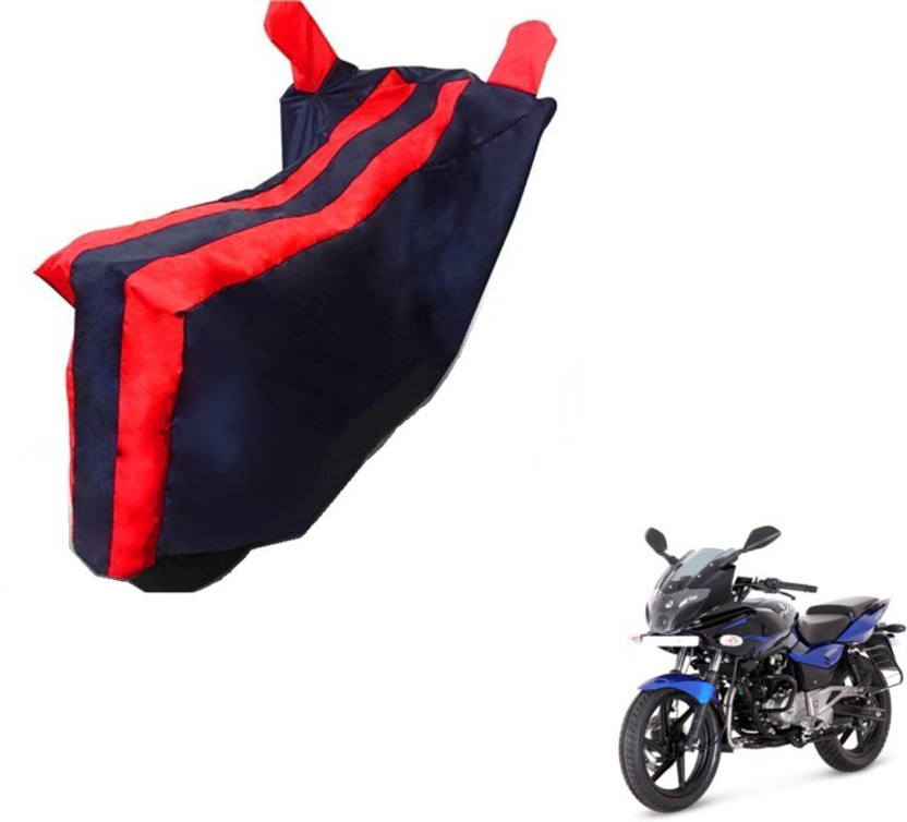 Flipkart Flipkart SmartBuy Two Wheeler Cover for Bajaj(Pulsar 220 DTS-i, Black, Red) - Flipkart Deal