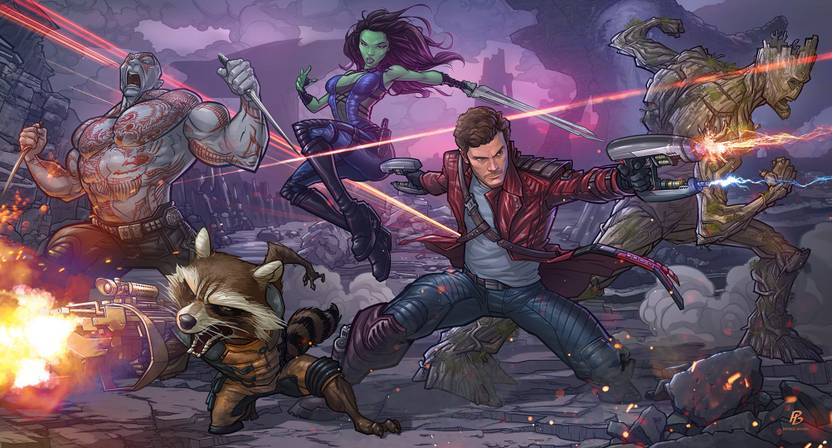 Pl Guardians Of The Galaxy Gamora Drax The Destroyer Peter