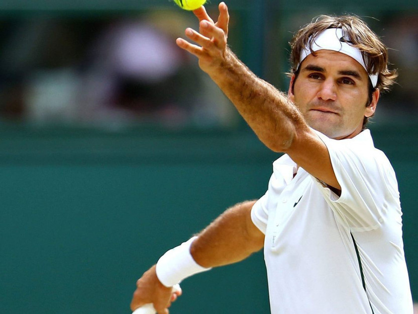 Roger Federer Tennis Player Game Art Large Poster Prints