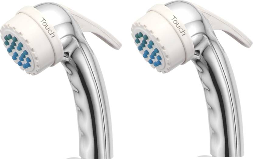 Touch Combo Parry Blue Abs Brass Health Faucet Head Hand Shower