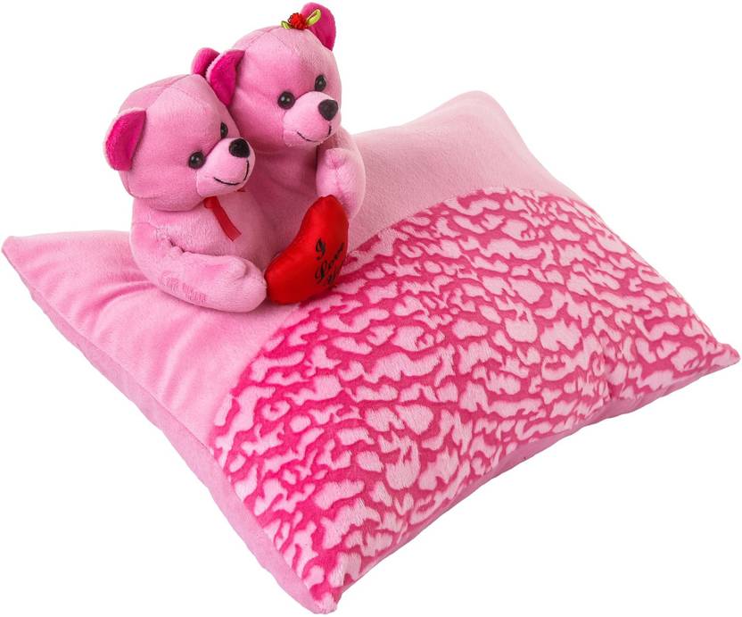 Toynjoy Love Pattern Pink Pillow As Gift For Girlfriend Or