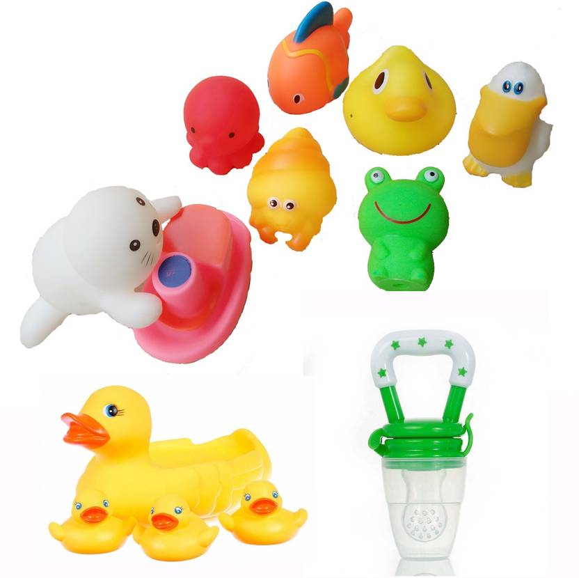 Presentsale Baby Swimming Water Toys 11 Pcs Bath Toy With Food