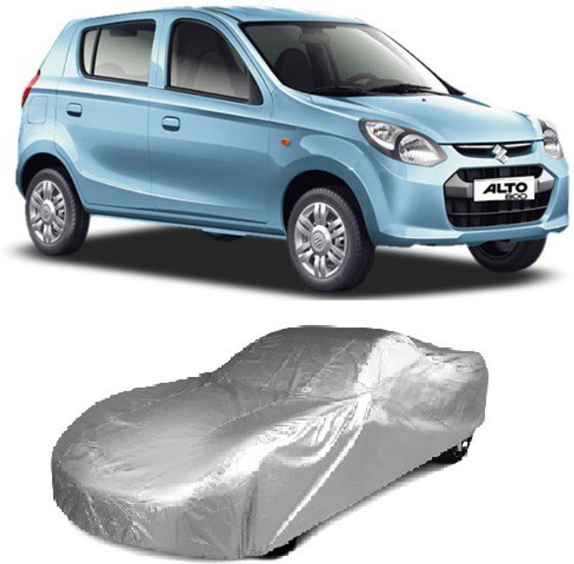Rock Car Cover For Maruti Suzuki Alto 800(Silver)