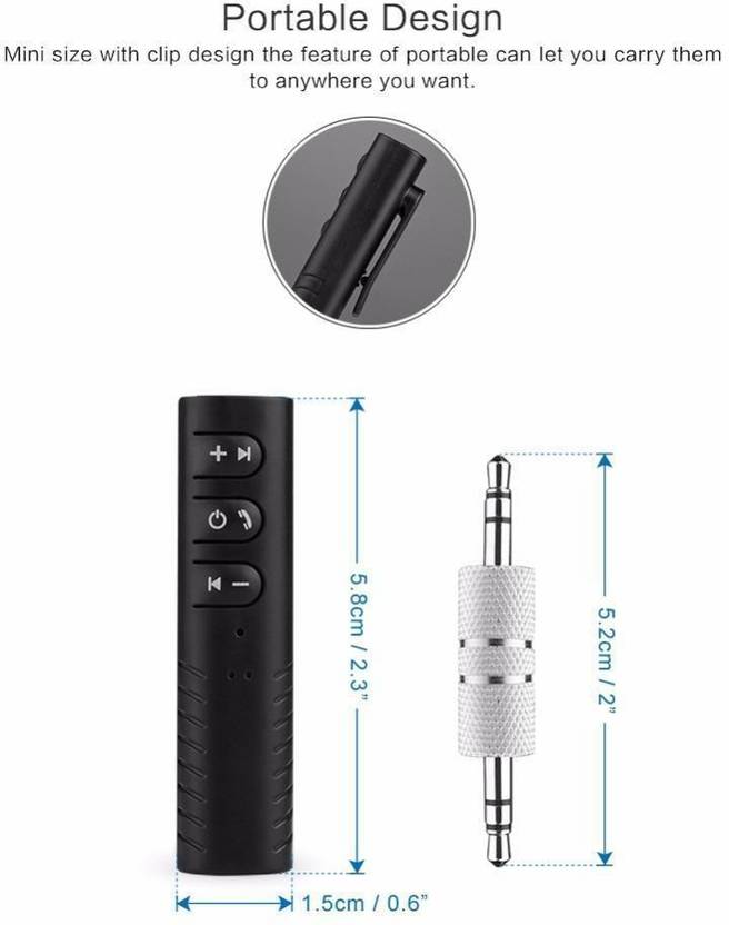 Trost v4.1 Car Bluetooth Device with Audio Receiver, 3.5mm Connector