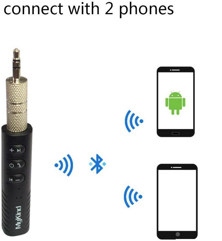 Trost v4.1 Car Bluetooth Device with Audio Receiver, 3.5mm Connector