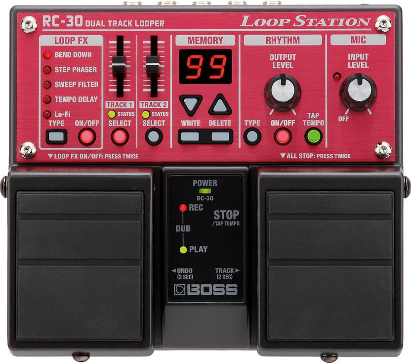 Boss Rc 30 Loop Station Damper Sustain Pedal Price In India