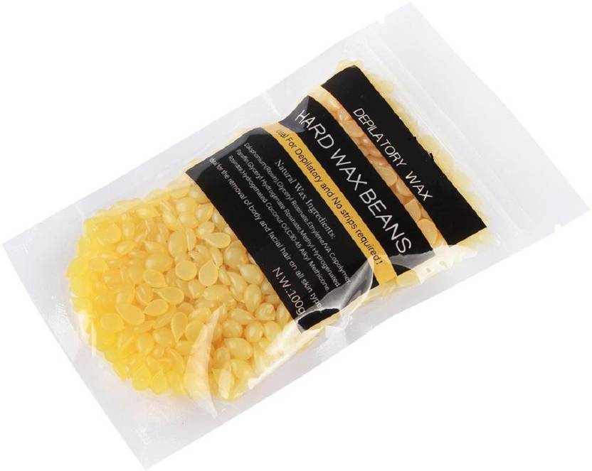 Born Pretty Honey Depilatory Wax Hair Removal Hard Wax Beans Women Bikini Brazilian Wax Armpit Paperless Hair Remover Heat Wax For Facial Body Wax Wax