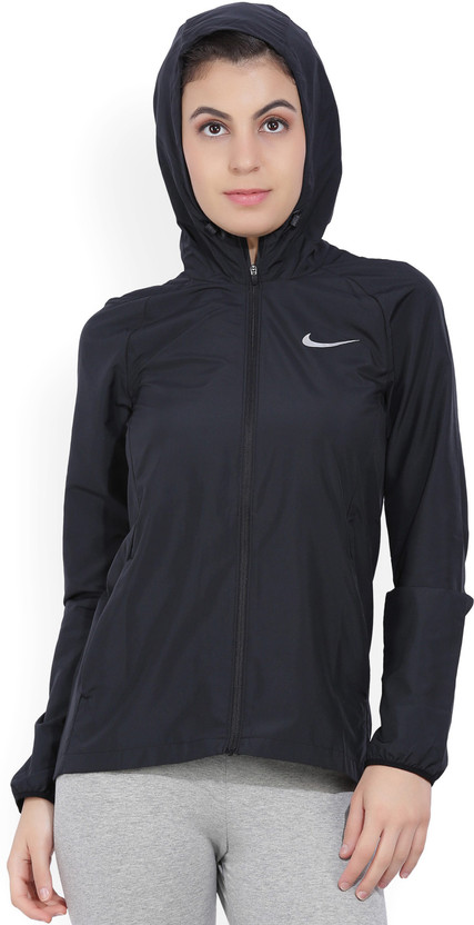 Nike full sleeve solid women jacket price Clearance