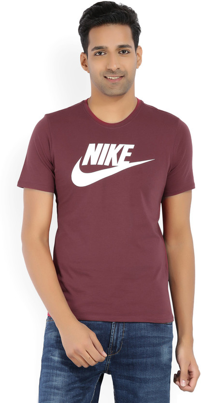 t shirt nike marron