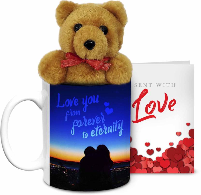 Hot Muggs Love You from Forever to Eternity Ceramic Mug