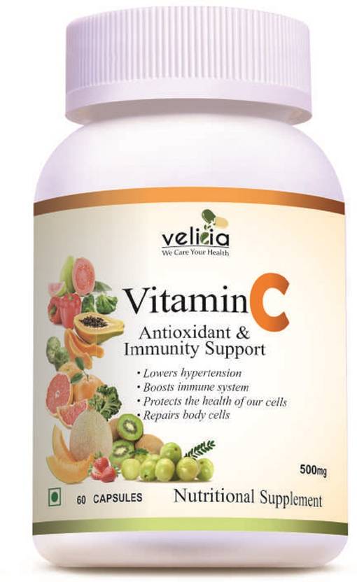 Velicia VITAMIN C CAPSULES FOR SKIN WHITENING Price in India Buy