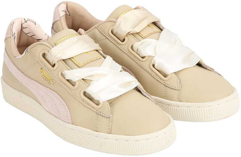 puma basket beige