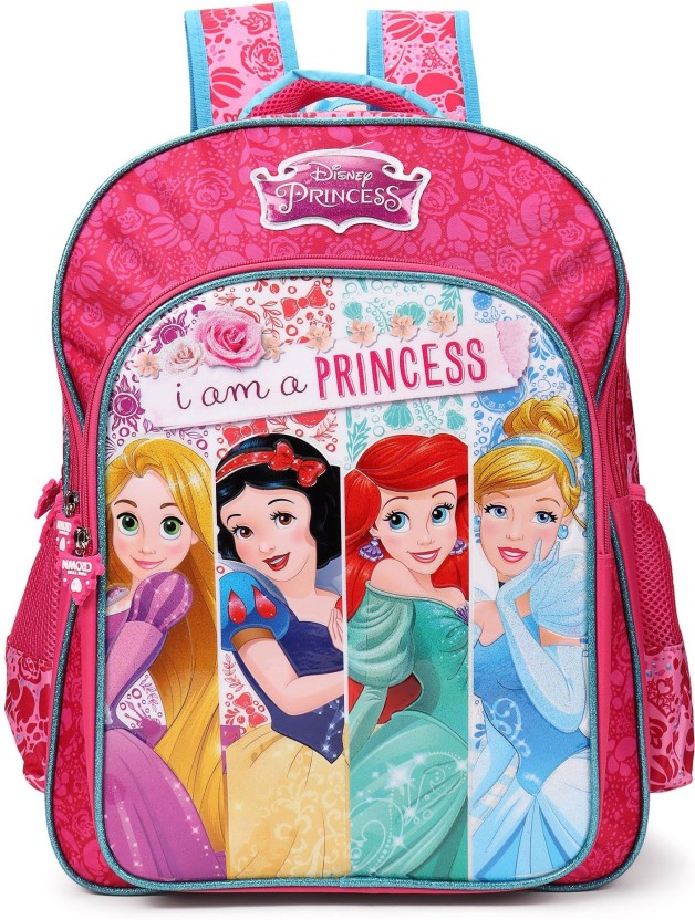 pink disney princess backpack