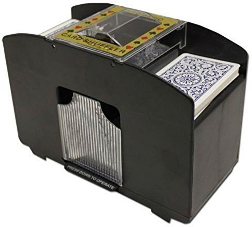 Automatic Card Shuffler Electric Six Decks Electric Shuffle Standard Playing Card Shuffler ...